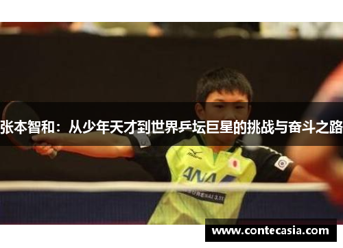 张本智和:从少年天才到世界乒坛巨星的挑战与奋斗之路 张本智和:从少年天才到世界乒坛巨星的挑战与奋斗之路