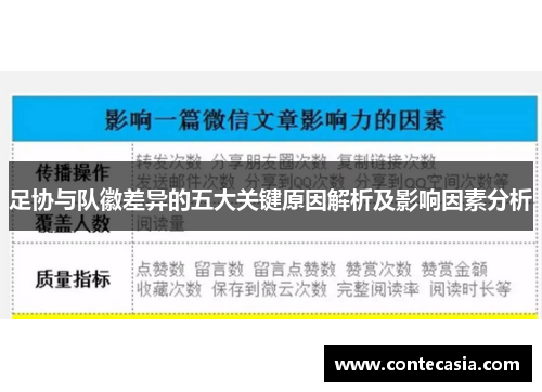 足协与队徽差异的五大关键原因解析及影响因素分析